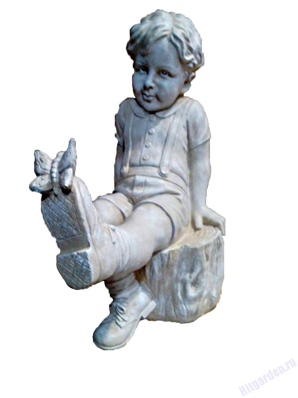 Скульптура Садовая мальчик